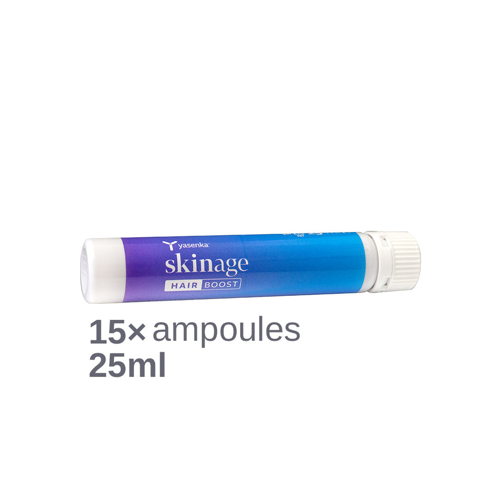 Skinage Hairboost Ampoules 15*25ml Bundle Of 3pcs and Gift Spray